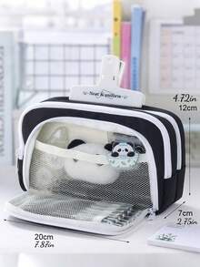 Personalized Minimalist Pencil Case, Large Capacity Stationery Box Suitable For Students, Back To School Season - Multicolor - View 13