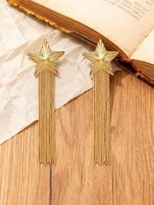 Tsnamer Long Dangling Butterfly Fringe Earrings For Women Venus Jewelry Gift - Earrings - View 5