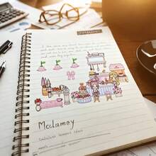 Bakery Stickers For Kids Toys, Scenery Decoration, Notebook, Cartoon Characters, Bakery Items, DIY Materials - Multicolor - View 4