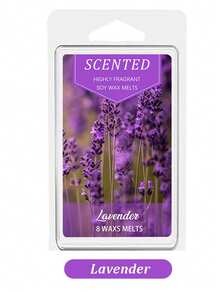 香氛蜡烛，香草、柠檬、咖啡、玫瑰、茉莉、苹果肉桂、薰衣草、檀香，8块x3.5盎司 - 彩色 - 查看 15