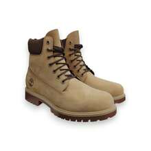 Men's Timberland 6 In Lace Waterproof Med Brown Nubuck (TB0A6CH6 EM5) - 棕色 - 查看 3