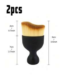 2支装汽车除尘刷，软毛防刮不掉毛，汽车内饰清洁工具，适用于通风口/仪表盘/缝隙，细节清洁刷，可去除宠物毛发/碎屑/污垢