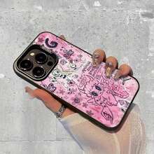 おしゃれなスマホケース  11/12/13/14/15/15pro/15 Plus/15 Promax/7plus/8plus/11pro/12pro/13pro/14pro/11promax/12promax/13promax/14promax/14plus/5 - 半透明の黒 - チェックする 7