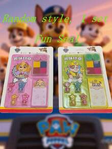 1Set Paw Patrol Themed Cartoon Stamps, Includes: Chase, Skye, Rubble And More Designs, Perfect Birthday Party Favors, School Rewards, Great For Birthday And Holiday Parties (Random Style) - Multicolor - View 9