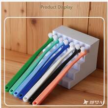 7pcs/Set Disposable Round Head Pet Toothbrush, Independent Packaging, Oral Cleaning, Pet Supplies - Multicolor - View 5