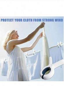 2/6/8/10pcs Heavy Duty Plastic Beach Towel Clips, Blanket Clothesline Clips, Windproof Clips - Securely Holds Towels, Clothes And Blankets On Clothesline Or Rack To Dry, Large Clothespins Suitable For Clothesline, Chairs, Pool Loungers, Beach Chairs, Random Colors - Multicolor - View 10