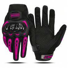 1 Pair Motorcycle Gloves Moto Riding Gloves Motorbike Glove Racing Protective Full Finger Gloves Touch Screen Moto Riding Gloves Outdoor Riding Protection Motocross Cycling Motorcycle Accessories ﻿Riding Essentials For Women Men Rider Gifts - A - View 21