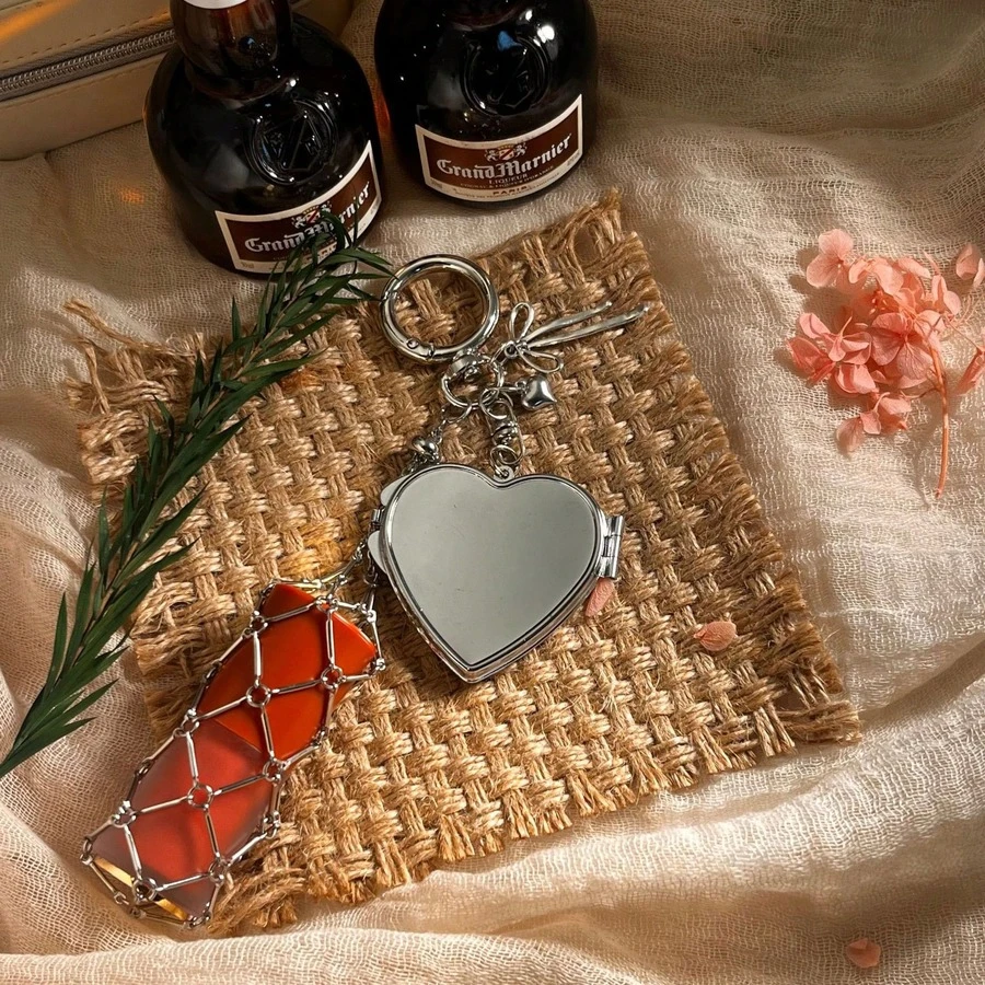 包包挂钩，时尚简约不锈钢网状包包挂钩，韩式钥匙扣口红网状包包挂钩，口红收纳挂钩，口红钥匙扣包包挂钩，DIY包包挂钩，钥匙扣，包包挂饰，包包吊坠 - 彩色 - 查看 1