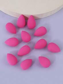 Snowflakes Mini Beauty Makeup Sponge Blender For Detailed Application Around The Eyes And Other Areas, 12 Pcs, Latex Free, Small Makeup Sponges Under Eyes - Multicolor - View 18