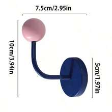 1 Móc Từ Tính Nhiều Màu Sắc - Móc Treo Sáng Tạo, Bám Giữ Chắc Chắn, Không Cần Keo Dán, Dùng Cho Tủ Lạnh/Cửa, Trang Trí Nhà Bếp & Phòng Tắm. - Nhiều màu - Xem 8