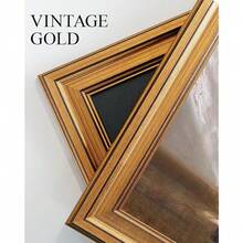 VIYYIEA Vintage Gold Framed Wall Art For Living Room, Potted Plant Canvas Prints Home Decor, Oil Painting Picture, Bedroom Wall Decor Gifts For Friends Or Family -[After Noon]-(10L X 8W) - [下午] - 查看 4