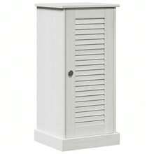 vidaXL Ensemble de mobilier de salle de bain avec étagère VIGO 2 pcs - Blanc - Voir 5
