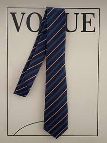 1件女士复古条纹腰带，日式腰带，英式学院风条纹针织领带，派对服装道具，衬衫配饰，生日惊喜，送给家人朋友的圣诞礼物，情人节礼物，腰带，闪光，夏季服装配饰 - 彩色 - 查看 19