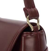 Adidas NEWY MKF SDLE Women's Lightweight Casual Outdoor Travel Shoulder Bag, Simple And Versatile Handbag KW4726 - Dark Red - View 4