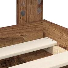 vidaXL Cuadro de madera antigua 135 x 190 cm Madera de pin macizo - Marrón - Ver 10