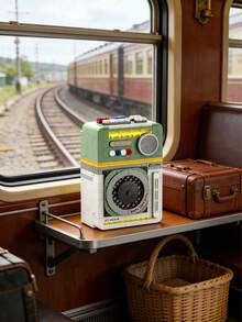 This Vintage-Style Furniture Assembly Kit - Vintage Walkman - Creates An Extremely Realistic Atmosphere. This Is A Nostalgic DIY Home Assembly Model Kit, Very Suitable For Nostalgic Enthusiasts, Collectors And Architecture Lovers. - Multicolor - View 10