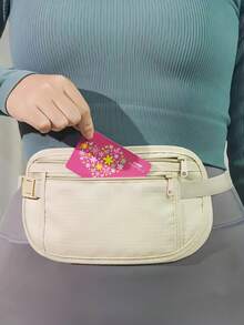 Running Belt Bag Waterproof Invisible Waist Pack Travel Waist Bag Ultra-Thin Running Fanny Pack For Men Women For Fitness Workout Work Commuting Running And Hiking Money Belt Bag Mobile Phone Pack Travel Waist Pouch Running Essential Accessories Outdoor Gear - Multicolor - View 8