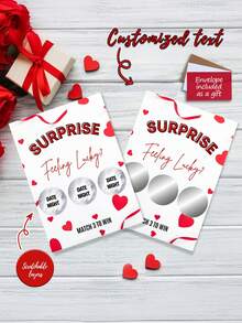 Customized Personalized Scratch Cards, Boarding Passes, Vacation Scratch Cards, Surprise Travel Scratch Cards, Vacation Gifts, Surprise Vacation Destinations, Gifts For Vacation Parties - Multicolor - View 16