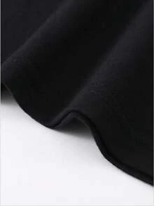 Men T-Shirts - 黑色 - 查看 5