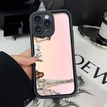 Elegancia atemporal con protección de lujo para una elegante funda individual. Adecuada para 17 Pro Max, 17 Air, 16 Pro MAX, 15 Pro Max, 14 Pro, 13 Pro, 12 y 11. Funda personalizada para hombre y mujer. Excelentes regalos para novias, novios y familiares en Navidad y Halloween. - Negro - Ver 6