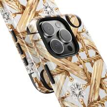 Lujo sutil y diseño atemporal para el refinado You Funda de teléfono adecuada para 17 Pro Max 17 Air 16 Pro MAX 15 Pro Max 14 Pro 13 Pro 12 11 Funda de teléfono personalizada para hombres y mujeres Son excelentes regalos para novias, novios y familiares para Navidad y Halloween - Negro - Ver 5