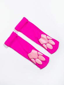 这款猫爪长袜，可爱柔软的3D立体猫爪袜，搭配手套和袜子，适合女孩和女士穿着。猫爪袜也是不错的礼物选择。您可以将其作为圣诞节、母亲节、生日、周年纪念日或情人节的礼物送给您的母亲、姐妹、朋友、女友或妻子。