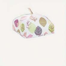 1pc Foldable Food Cover, Kitchen Dust Proof Dish Dome, Insulated Meal Warmer Cover, Oxford Cloth - Multicolor - View 5