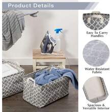 Laundry Baskets - Blue - View 2