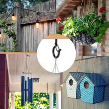 Móc vít kim loại chịu lực cao - Thích hợp sử dụng trong nhà/ngoài trời, tuyệt vời để treo cây cảnh, đèn LED, chuông gió và trang trí nhà để xe. - Nhiều màu - Xem 3