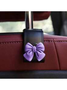 4pcs/2pcs/1pc Automotive Rear Seat Backrest Bow Hook Bow Shaped Automotive Interior Product Complete Rear Creative Multi Functional Storage Hook