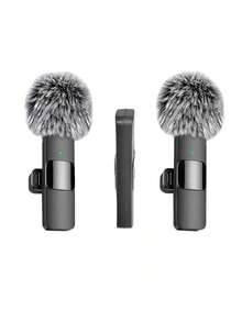 无线领夹式麦克风 - 采用紧凑型 USB-C 设计,适用于智能手机和笔记本电脑,是视频录制、直播、采访和 Vlog 的理想之选。产品包含 60mAh 可充电电池、防风罩和无线迷你领夹式麦克风系统。 - IPhone - 查看 18