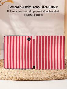 Ayotu 条纹图案电子书保护套，兼容 Kindle（第 11 代 - 2024 年发布）、Kindle Paperwhite 第 12 代（2024 年发布）、Kindle Paperwhite 第 11 代（2021 年发布）、Kobo Clara 彩色/黑白版等型号。支持唤醒/睡眠模式，四角防摔，精美书籍插图，是完美的阅读伴侣。 - 彩色 - 查看 24