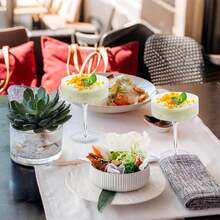 24/12/6/3/1 Pc Acrylic Martini Glasses, 10 Oz Unbreakable Plastic Champagne Flutes, Durable Ribbed Stemless Wine Glasses, Cocktail Glasses Set, Manhattan Coupe Glasses, Suitable For Weddings, Birthdays, Bars