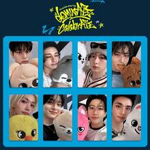 8pcs STRAYkid Cards, SKZ, STRAYKID, World Tour DominATE CelebrATE, Special Bonus Cards, Kpop Fans Merchandise, High-Definition Celebrity Cards, Sticker Collection, Card Collection, Party Supplies, Valentine's Day Gift, Small Gift, Collectibles - Multicolor - View 9