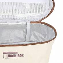 WEWI Fiambrera Aislada de Acero Inoxidable con Bolsa Aislada Fiambrera Apilable a Prueba de Fugas de 2/3/4 Niveles Fiambrera Aislada para Trabajo y Picnic 2 cajas - Marron oscuro+4 cajas - Ver 6
