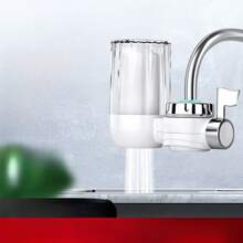 Under-Sink Rapid Water Filtration System, Effectively Removes Chlorine And Odors, For Home Kitchen Use, Easy Installation, Durable Plastic Material, No Battery Required. Water Filtration System | Rapid Filtration | Durable Plastic Cartridge