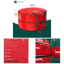 24 Inch - 2 Pack + Red