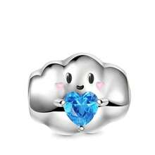 DIY兔子云马龙羊龟动物多系列串珠吊坠，适配原装欧洲女士纯银手链首饰礼品 - 彩色 - 查看 80