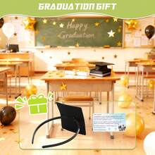 GIURKUU 2026 Graduation Cap Headband, Graduation Cap Headband, Graduation Cap Anti-Slip Strap, Graduation Cap Accessories