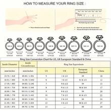 5 CT Oval Moissanite Engagement Rings For Women Handmade Wedding Bridal Ring Set Pave Compass Setting Silvery 18K Gold Plated Electroplated Anniversary Promise Gifts For Her - 美國9號 - 查看 11