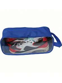 Foldable Zipper Shoe Bag, Neutral Bootie Bag, Shoe Box Storage Container, Essential For Travel, Vacation, Cruise, Dorm, School, Business Trip, Gym Shoe Storage Bag