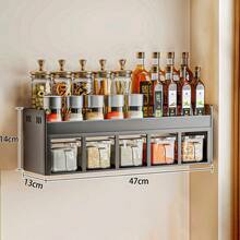 Other Storage Holders & Racks - Black - 5 Herb Compartments - View 6
