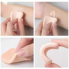 A Set Of 12 Storage Boxes Containing Soft Square Sponge Makeup Sponges For Women, Ideal For Blending Foundation And Cosmetics For A Smooth On The Face And Suitable For Both Dry And Wet Use, Compatible With All Skin Types. - Multicolor - View 7