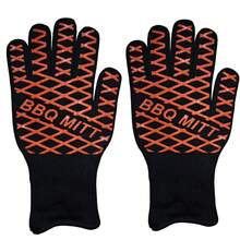 耐高温达 1472°F 烤箱手套，防火厨房烤箱手套，专为烹饪、烧烤、煎炸、烘焙而设计