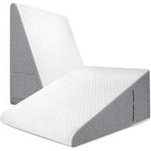 mhjAlmohada Antireflujo Adulto Almohada de Cuña para Dormir Algodón de Silicona Mejorado Almohada Triangular con 2 Bolsillos para Soporte de Espalda y Reflujo Ácido Rodilla Ronquidossleeping Bags - 219156753 - Ver 9