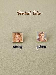 LICVIC Personalized Photo Lapel Pin Brooch, Custom Picture Badge, Anniversary Birthday Gift, Memory Keepsake Accessory For Jacket Shirt Bag - Style a - View 3