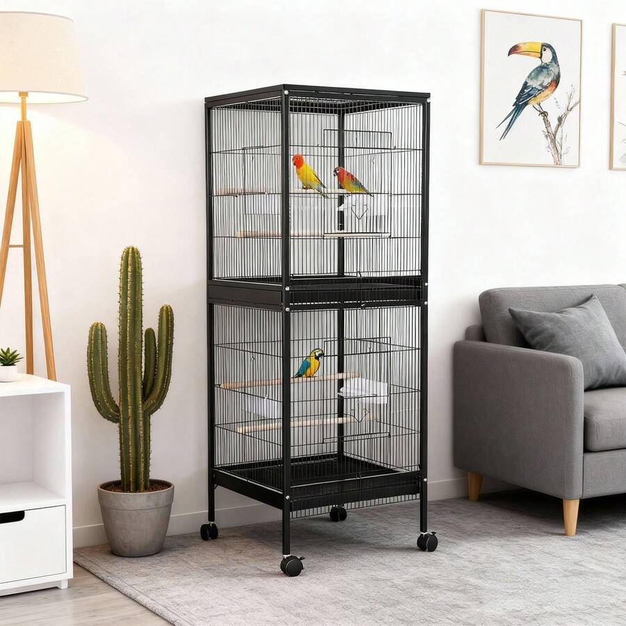 Bird Cages - 52.5*50*143cm - View 1