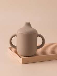 1pc Personalized Customization Name And Pattern Silicone Children Sippy Cup Deboss Design Training Cup Portable Kids Water Cup - Multicolor - View 12