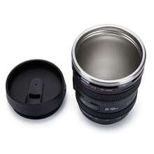 摄影师之选：带盖相机镜头马克杯 - 防漏密封，可重复使用咖啡杯，适合摄影爱好者 - 彩色 - 查看 11
