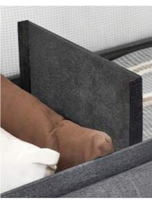 SONGMICS Banco de Almacenamiento, Baúl, Caja de Almacenamiento, Plegable, Carga de 300 kg, 120 L, 110 x 38 x 38 cm, Gris Oscuro MLSF77K - Gris Oscuro - Ver 1